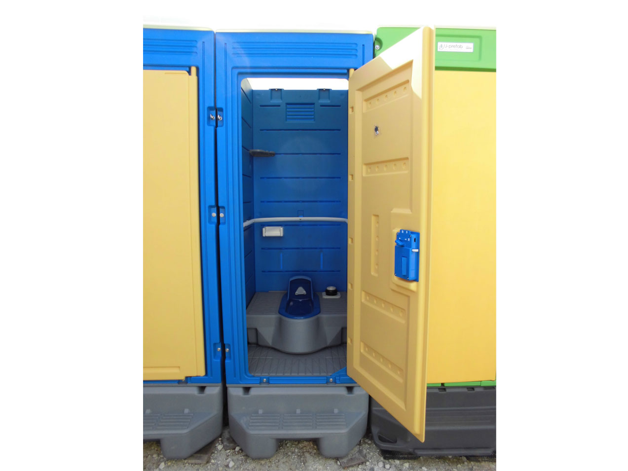 NO.2083 新棟仮設トイレ 和式簡易水洗